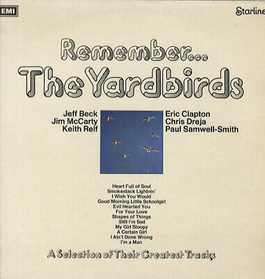The Yardbirds - Remember... The Yardbirds - Used Vinyl Record - X5859A 海外 即決