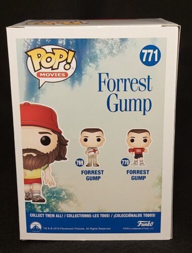 New Funko Pop! # 771 Forrest Gump with Beard Figure + Protector 海外 即決 4