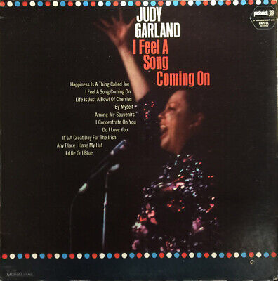 ジュディ Garland - I Feel A Song Coming On - Used Vinyl Record - X274A 海外 即決