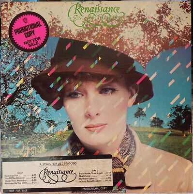 Renaissance - A Song For All Seasons - Used Vinyl Record - X274A 海外 即決