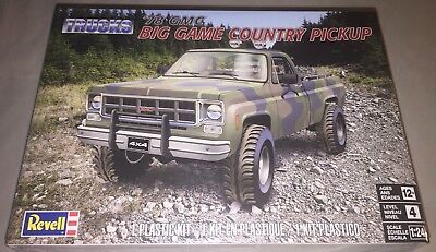 Revell 1978 GMC Big Game Country Pickup 1:24 scale model car truck kit 7226 海外 即決