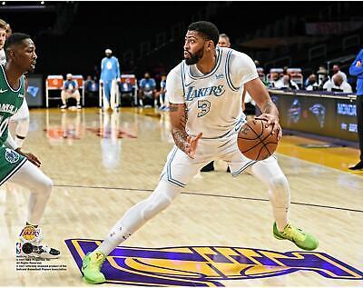 Anthony Davis Los Angeles Lakers Unsigned Step Back Photograph 海外 即決