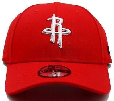 Houston Rockets New Era 9Forty Youth Kids Boys Girls Red Team Adjustable Hat Cap 海外 即決 3