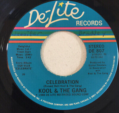 Kool The Gang - Celebration / Morning Star - Used Vinyl Record 7インチ - X27インチ4A 海外 即決