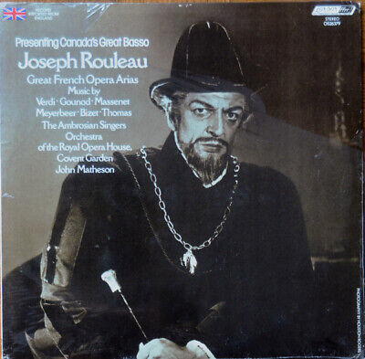 Joseph Rouleau - Great French Opera Arias - Used Vinyl Record - X132A 海外 即決