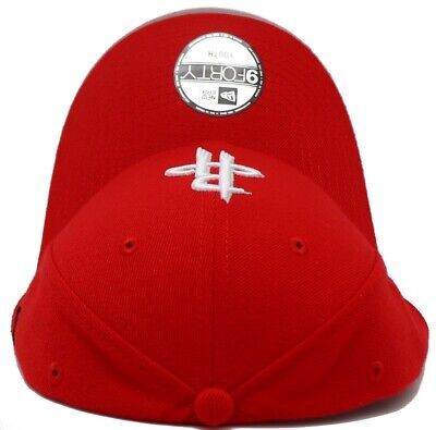 Houston Rockets New Era 9Forty Youth Kids Boys Girls Red Team Adjustable Hat Cap 海外 即決 9