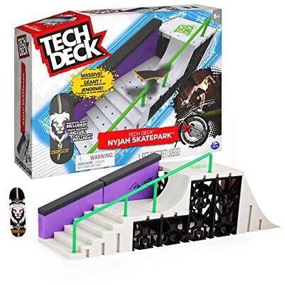 TECH DECK Nyjah Skatepark X-Connect Park Creator Massive Customizable Ramp Set 海外 即決