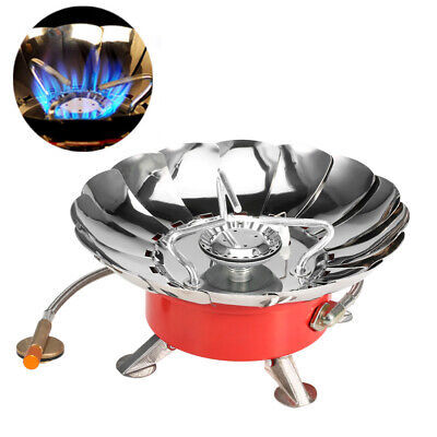 Lixada Windproof Piezo Ignition Outdoor Cooking with C5E0 海外 即決