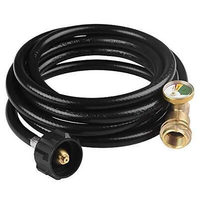 Toolshouse 12 FT Propane Extension Hose with Gauge -Leak Detector Replacement... 海外 即決