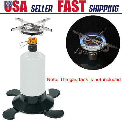 Outdoor Camping Stove for 1 Pound Propane Cylinder Propane Stove with Base T9F2 海外 即決