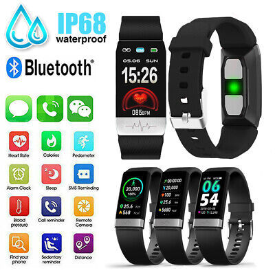 NEW 2021 T1S Fitness SmartWatch - SPO2 Health Activity Monitor - SMS/Call Alerts 海外 即決