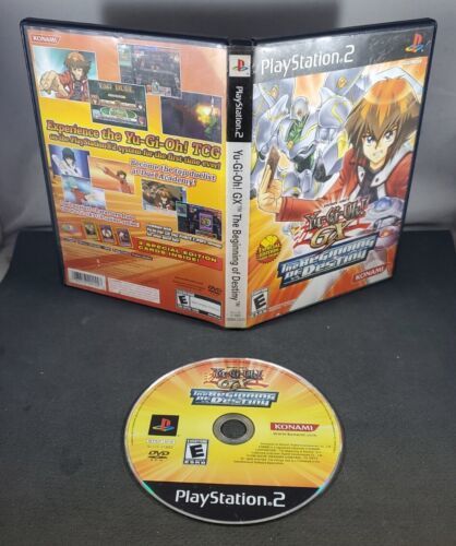 Yu-Gi-Oh GX: The Beginning of Destiny (PlayStation 2, 2008, PS2) No Manual 海外 即決
