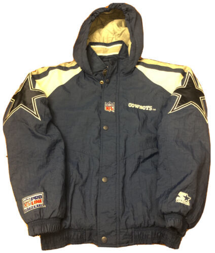 いラインアップ NFL Starter XL Men's Vintage 90's RARE Dallas 即決 海外 Jacket Line Pro Cowboys 海外商品購入代行
