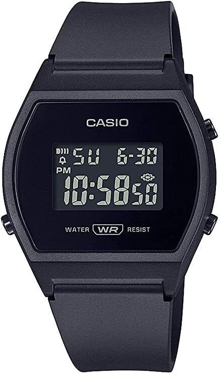 Casio LW204-1B 39mm Black Resin Case Band Women's Digital Watch 海外 即決