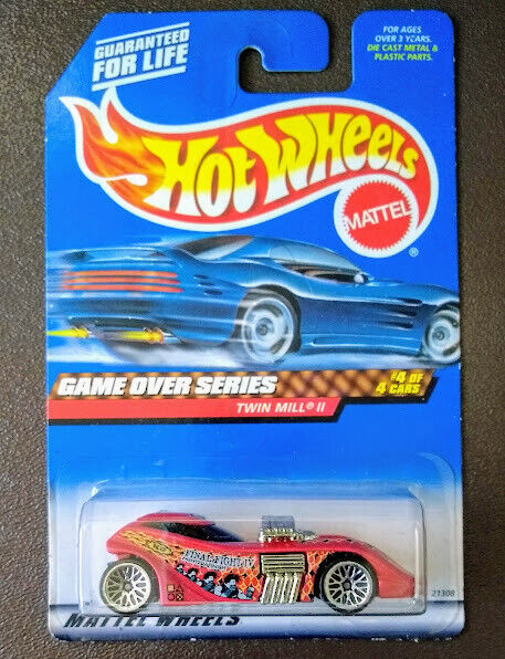 *HOT WHEELS* Game Over Series #4 of 4 *TWIN MILL II* New1998 Die-Cast 1:64 海外 即決