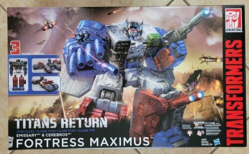 Transformers Titans Return Fortress Maximus! 海外 即決