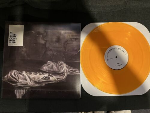 AS CITIES BURN Come Now Sleep 2xLP on GOLD COLOR VINYL yellow 海外 即決