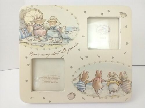 Brambly Hedge Picture Frame ~ Two 2 x 2 inch Photo Slots 海外 即決