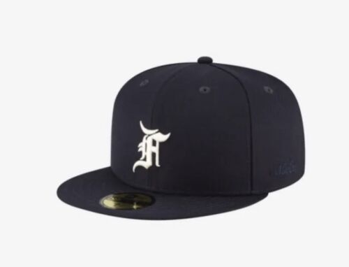 Fear of God Essential X New Era 59FIFTY Fitted - Navy Size 7 3/8 海外 即決