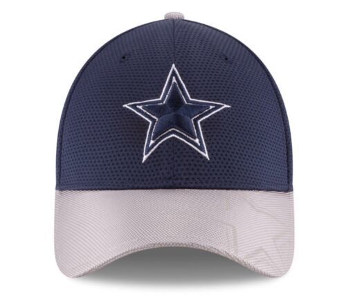 Dallas Cowboys New Era 39Thirty Official NFL Sidelines FlexFit L/XL Cap Hat $30 海外 即決 2
