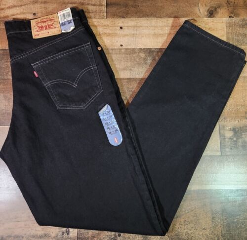 Levi's Vintage Men's Red Tab Relaxed Fit 550 Jeans Black Size 36x36 New 海外 即決