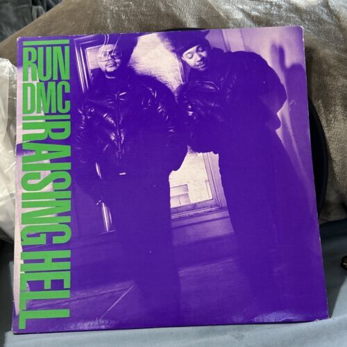 RUN DMC ~ RAISING HELL LP (1986) ORIG 1ST PRESS vg/ HIP hop 海外 即決