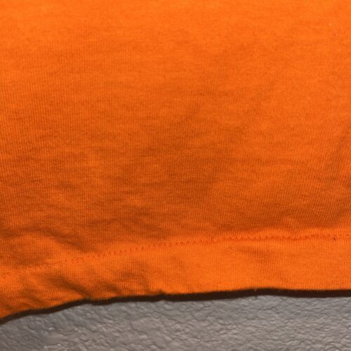 Vintage Denver Broncos T Shirt Starter Single Stitch NFL 80s USA Medium Orange 海外 即決 5