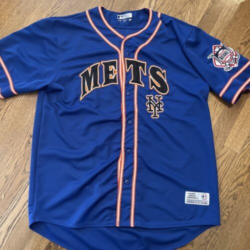 New York Mets jersey mens size XL blue True Fan 海外 即決