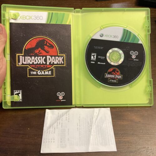 Jurassic Park: The Game (Microsoft Xbox 360, 2011) Complete - Tested - Authentic 海外 即決 3