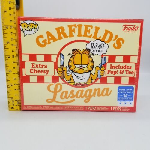 Funko Pop! Garfield's Lasagna Target Limited Edition Medium T-Shirt & Pop New 海外 即決