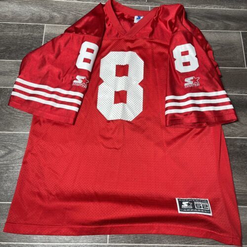 Vintage 90s San Francisco 49ers Steve Young Starter Jersey Mens Size 52 XL 海外 即決