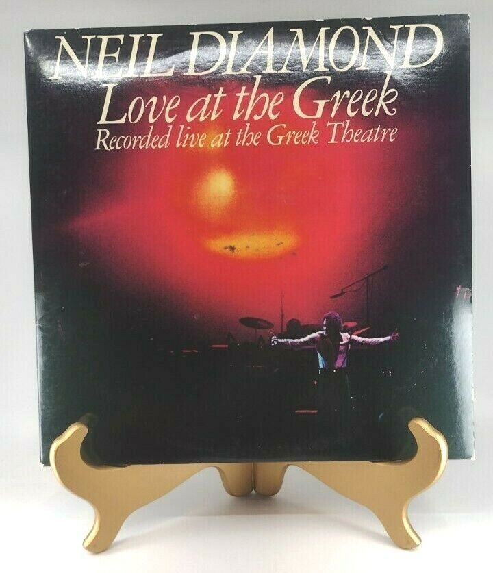 Neil Diamond Love / at the Greek Theatre Live VG+ W/ Sleeves 197インチ7インチ Cleaned Tested 海外 即決