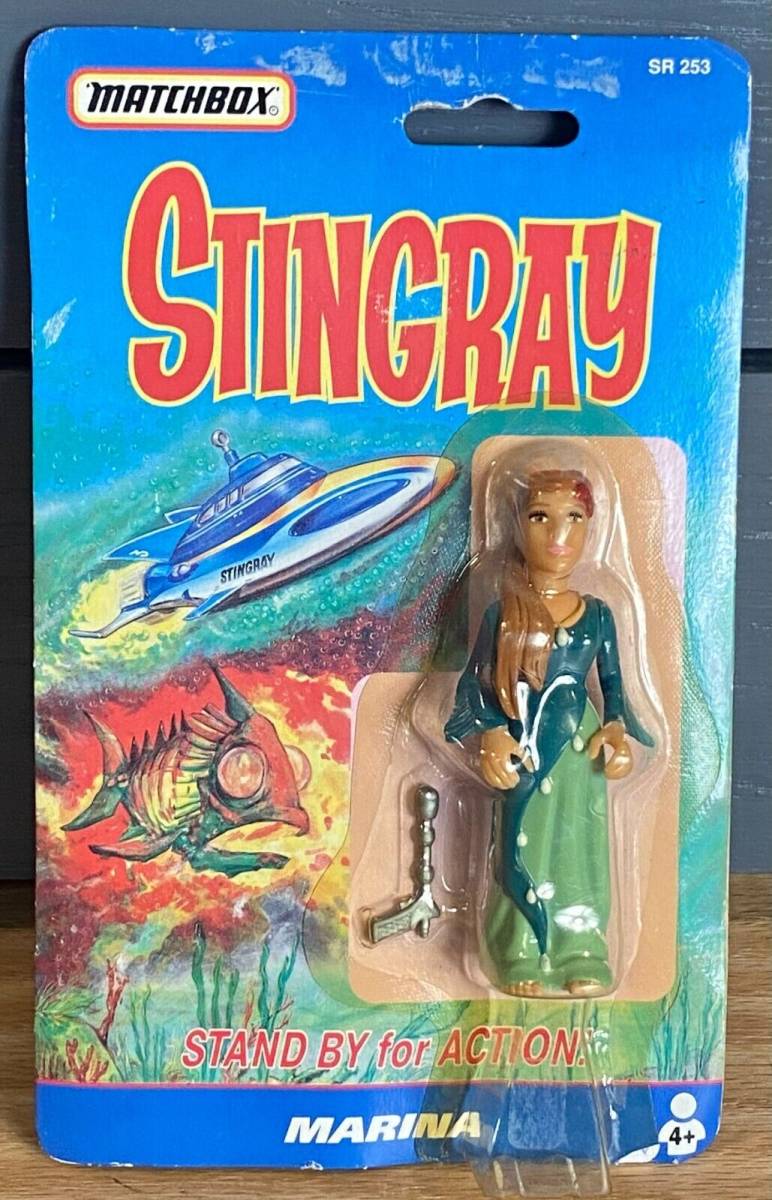 Matchbox Stingray "Marina" Action Figure - New/Carded - 1992 Toy Gerry Anderson 海外 即決