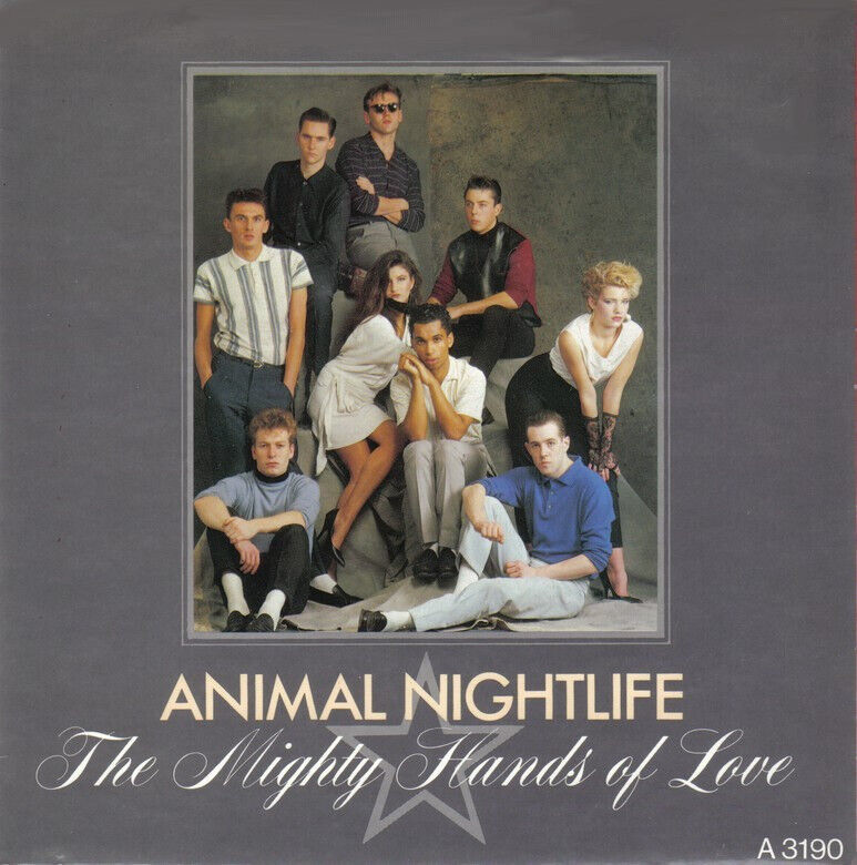 ANIMAL NIGHTLIFE The Mighty Hands Of Love / 7" Vinyl UK 1983 Innervision IVLA3190 海外 即決
