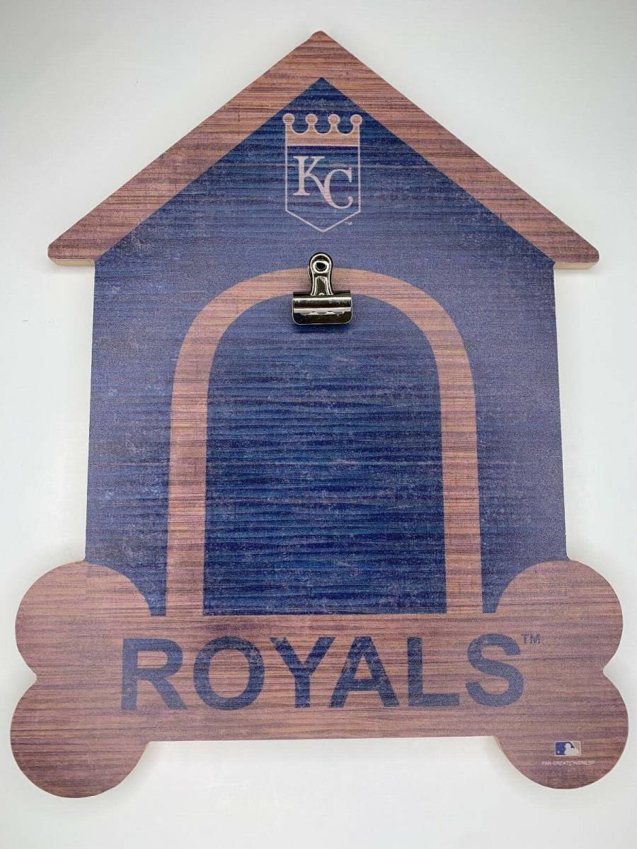 Kansas City Royals Dog House Wood Picture Frame 16 In X 12 In 海外 即決