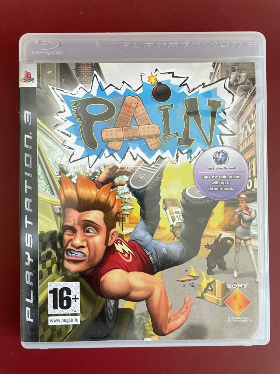 ps3 PAIN Human Missiles & Endless Stuff To Blow Sky High REGION FREE PAL ENGLISH 海外 即決