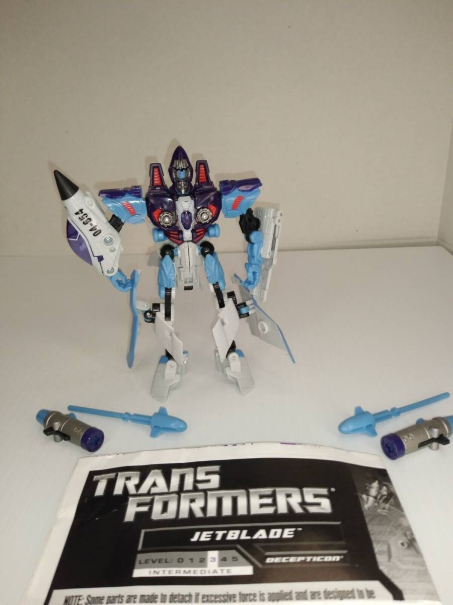 Transformers Hunt for the Decepticons HftD Deluxe Jetblade 100% Complete 海外 即決