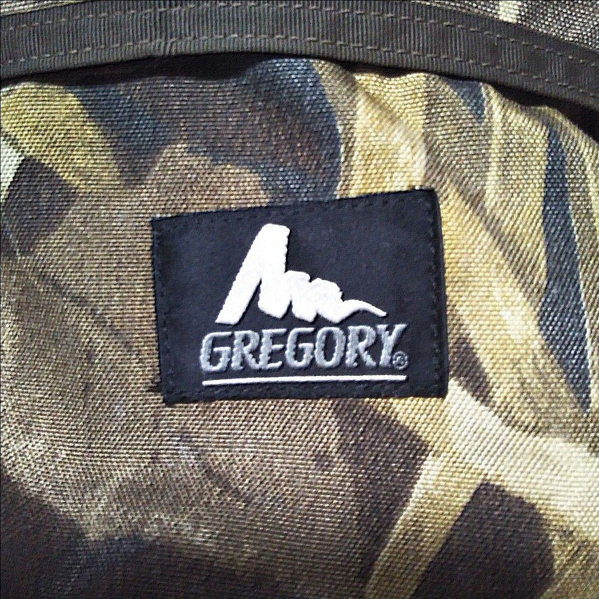 グレゴリー GREGORY テールメイトS 旧ロゴ USA製 ウエストバッグ ボディバッグ 旧タグ 迷彩　カモフラ