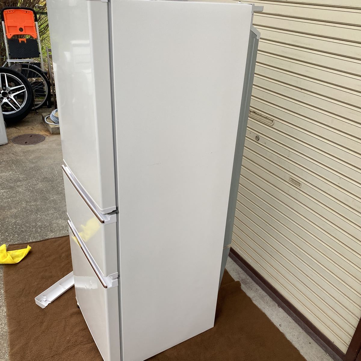 MITSUBISHI ノンフロン冷凍冷蔵庫 MR-CX27D-W 2019年製-
