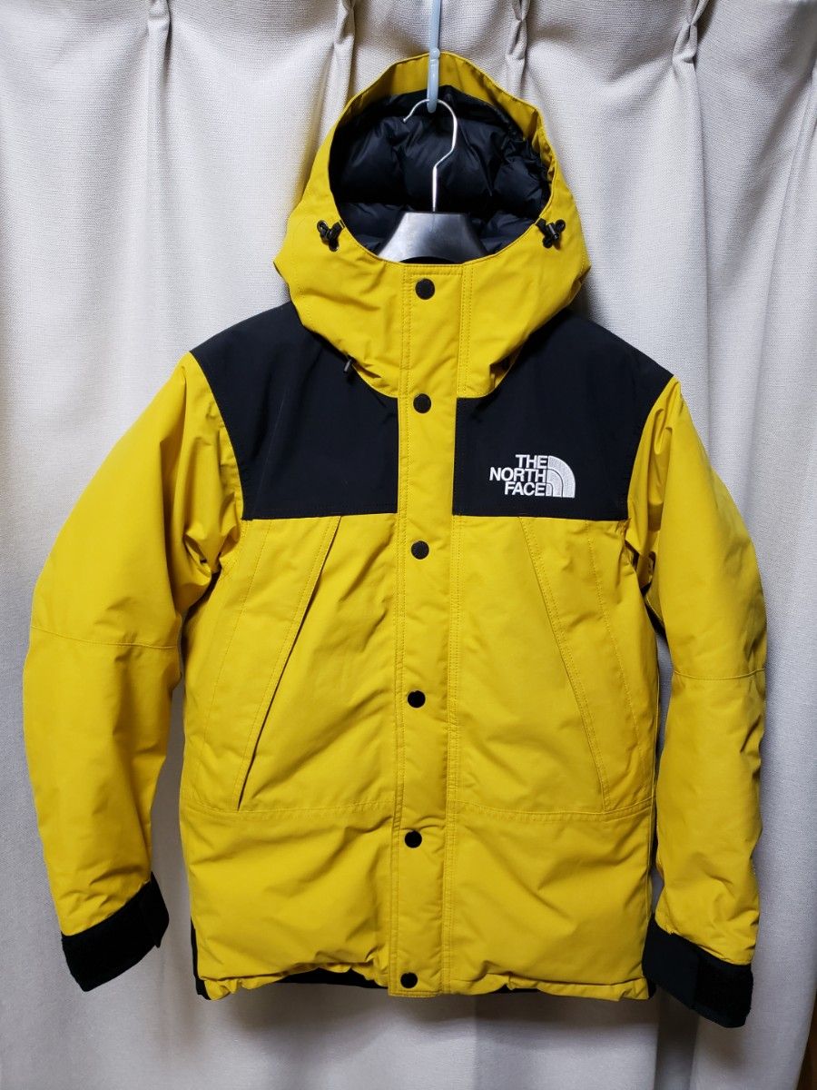 THE NORTH FACE ザ ノースフェイス マウンテン ダウン ジャケット 黄