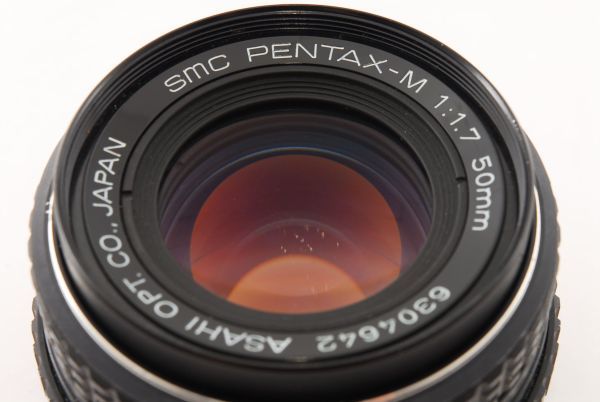 【良品】ペンタックス PENTAX PENTAX-M 50mm F1.7 #747A90_画像10