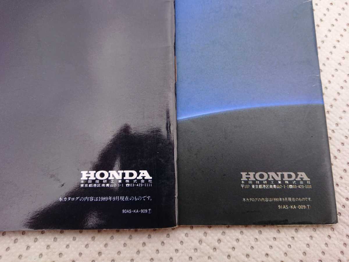  Honda Ascot каталог 2 шт. комплект с прайс-листом 1989 год 9 месяц выпуск .1990 год 9 месяц выпуск 