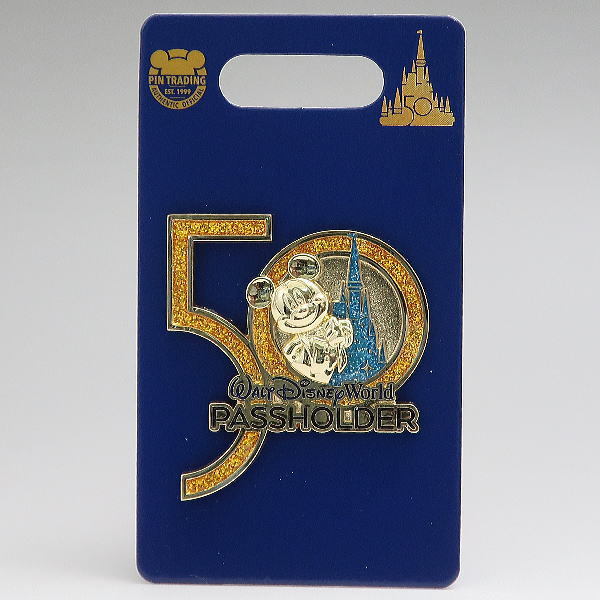  Disney Mickey woruto* Disney world 50 годовщина Pas держатель * булавка 2021 год лет паспорт гарантия иметь человек ограничение новый товар 