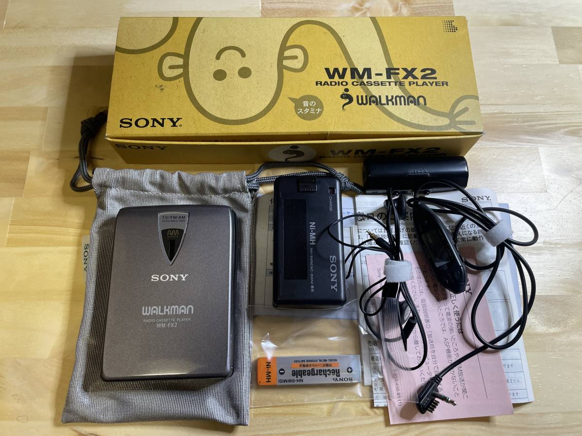 Yahoo!オークション - SONY WALKMAN WM-FX2 美品 新品ベルト交換 Yahoo!オークション - SONY WALKMAN WM-FX2 美品 新品ベルト交換