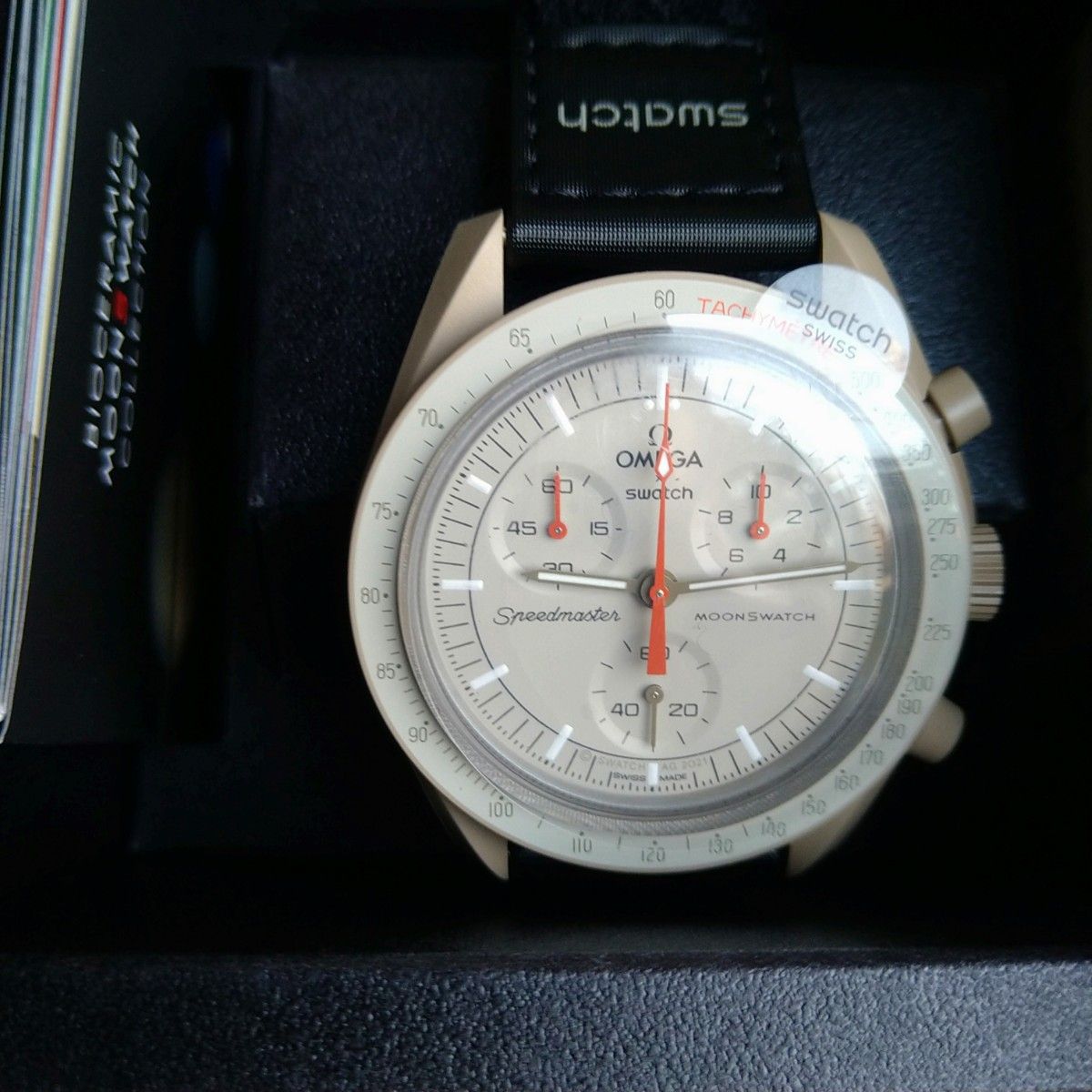swatchスウォッチ×OMEGAオメガ MOONWATCHムーンウォッチ JUPITER