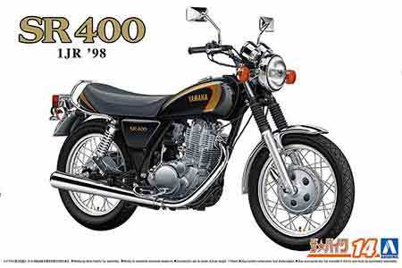 1/12 アオシマ BIKE14 ヤマハ 1JR SR400 '98_画像1