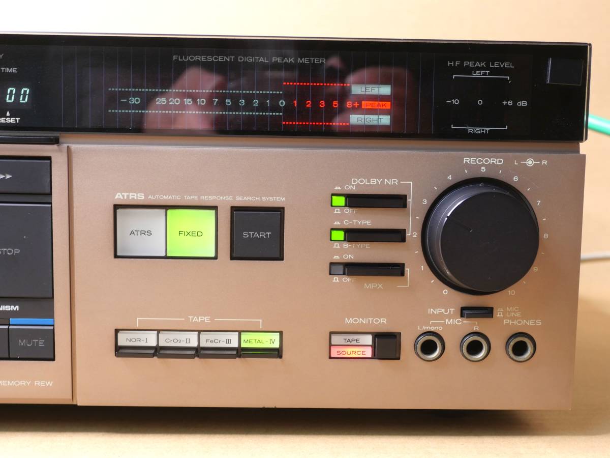 日立 Lo-D D-2200MB ステレオカセットデッキ(動作品