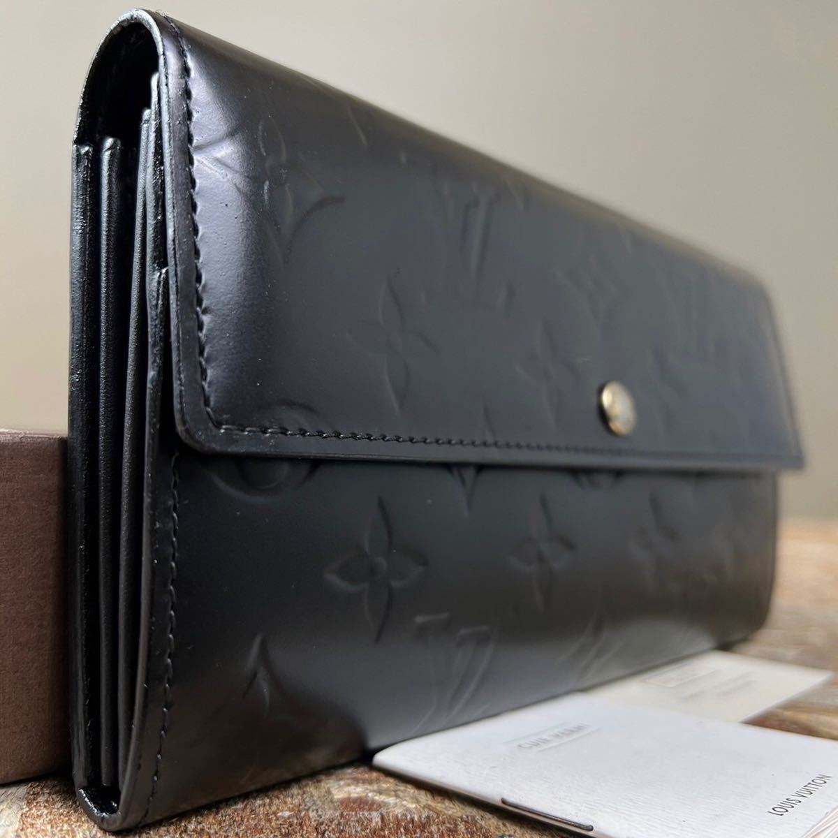 □美品□1円□ルイヴィトン□LOUIS VUITTON□ヴェルニ□小銭入れ□長
