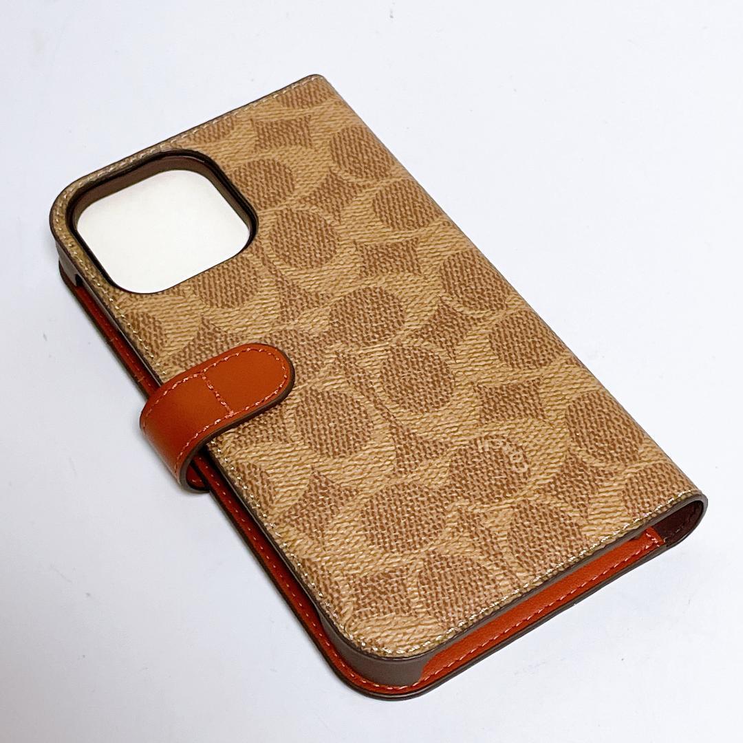 COACH iPhone13 Pro Max スマホケース 手帳型_画像5