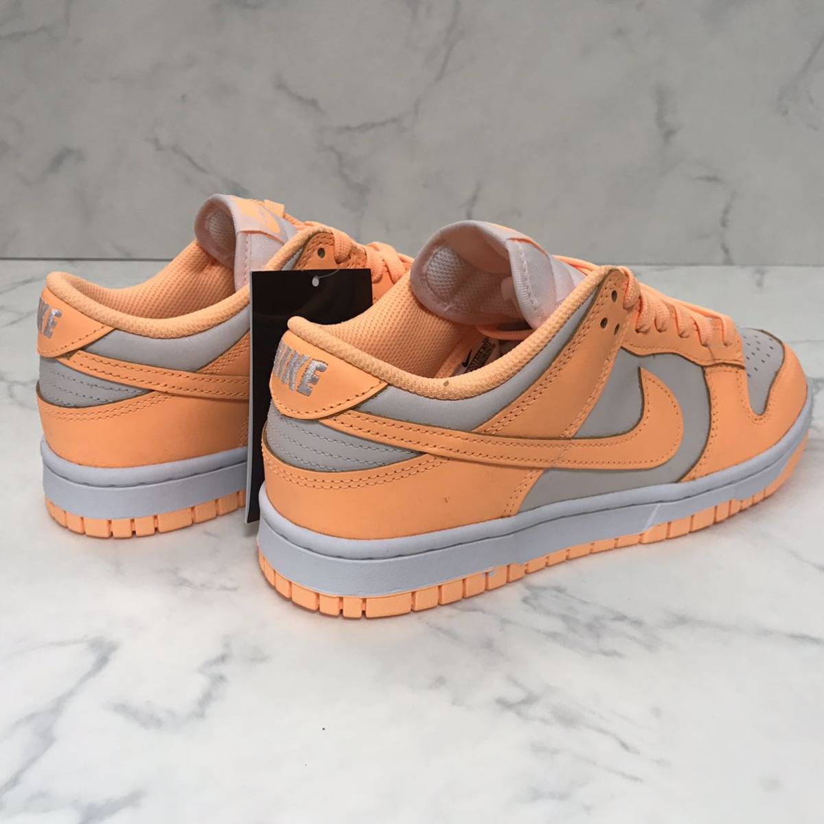 ★送料無料★【新品未試着 完売品】24cm Nike WMNS Dunk Low Peach Cream ナイキ ウィメンズ ダンク ロー ピーチクリーム_画像7